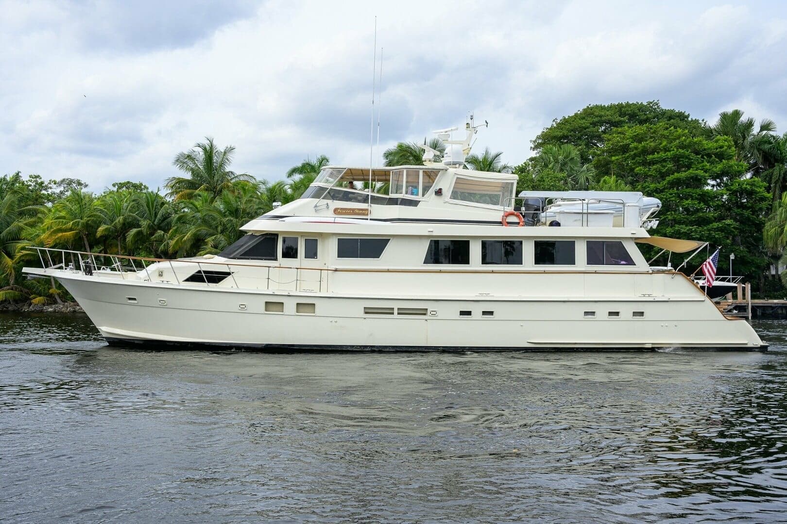 FOREVER YOUNG — 1991 · 78' · 5 Cabins · Pre-Owned