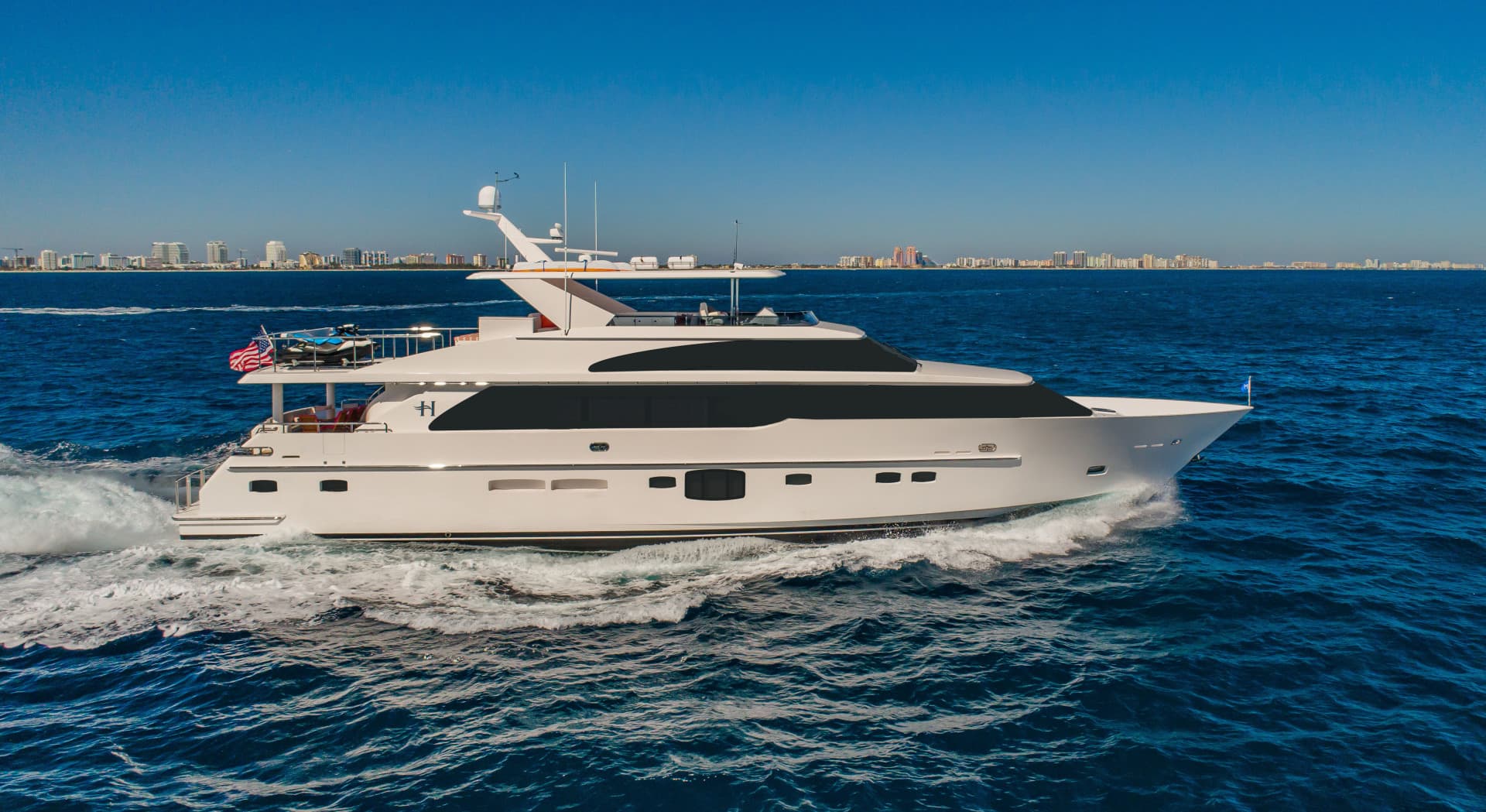 New Build 105 — 2028 · 105' · 4 Cabins · New