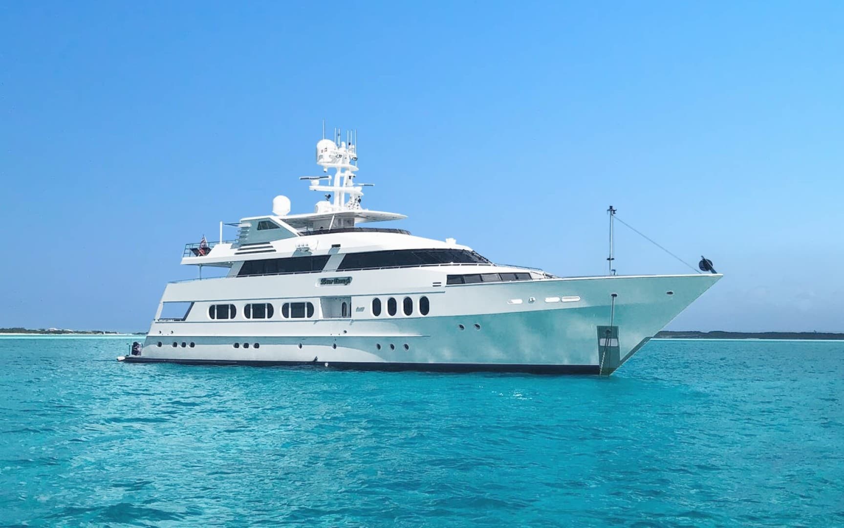 NEVER ENOUGH — 1992 · 140' · 5 Cabins · Pre-Owned
