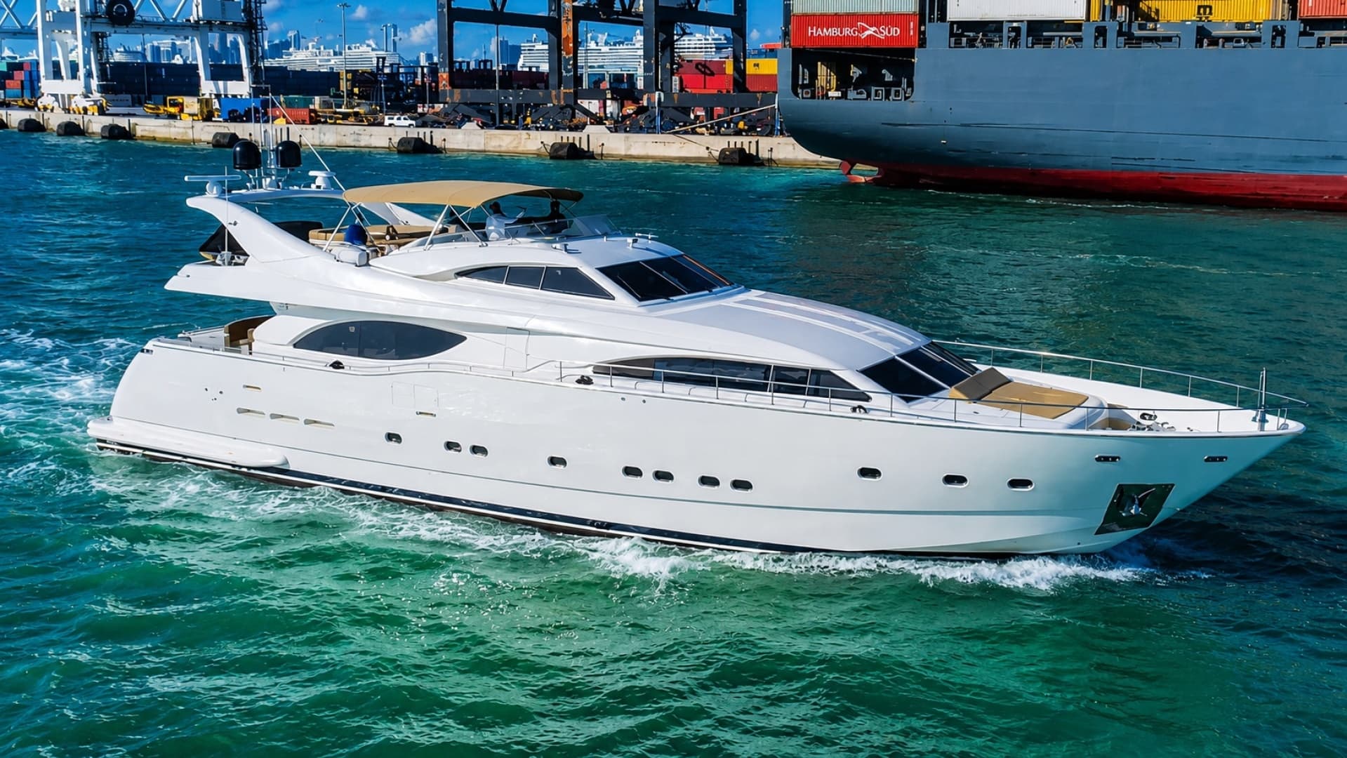 2000 Ferretti Yachts Custom Line 94 — 2000 · 94' · 4 Cabins · Pre-Owned