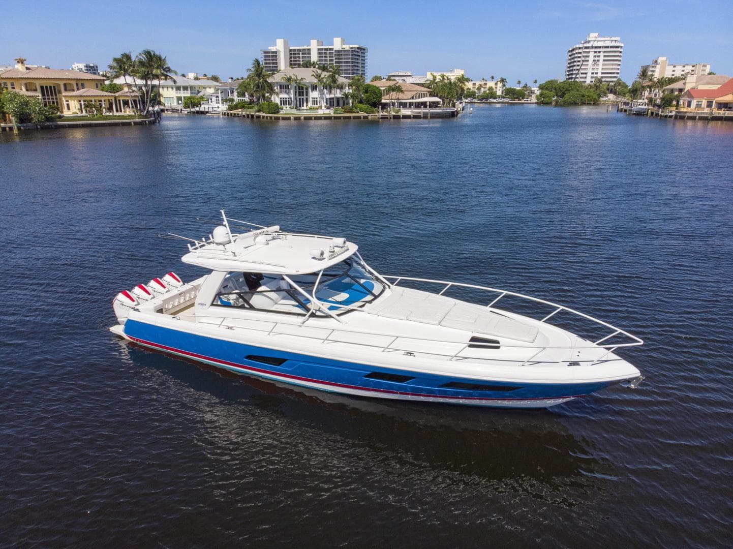 2020 Intrepid 477 Evolution — 2020 · 47' · 2 Cabins · Pre-Owned