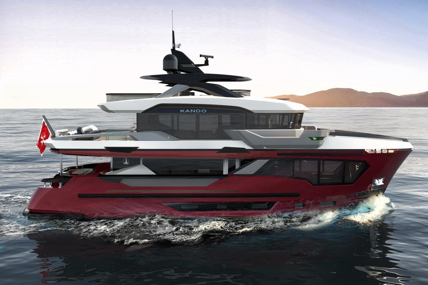 KANDO 90 — 2026 · 92' · 6 Cabins · New