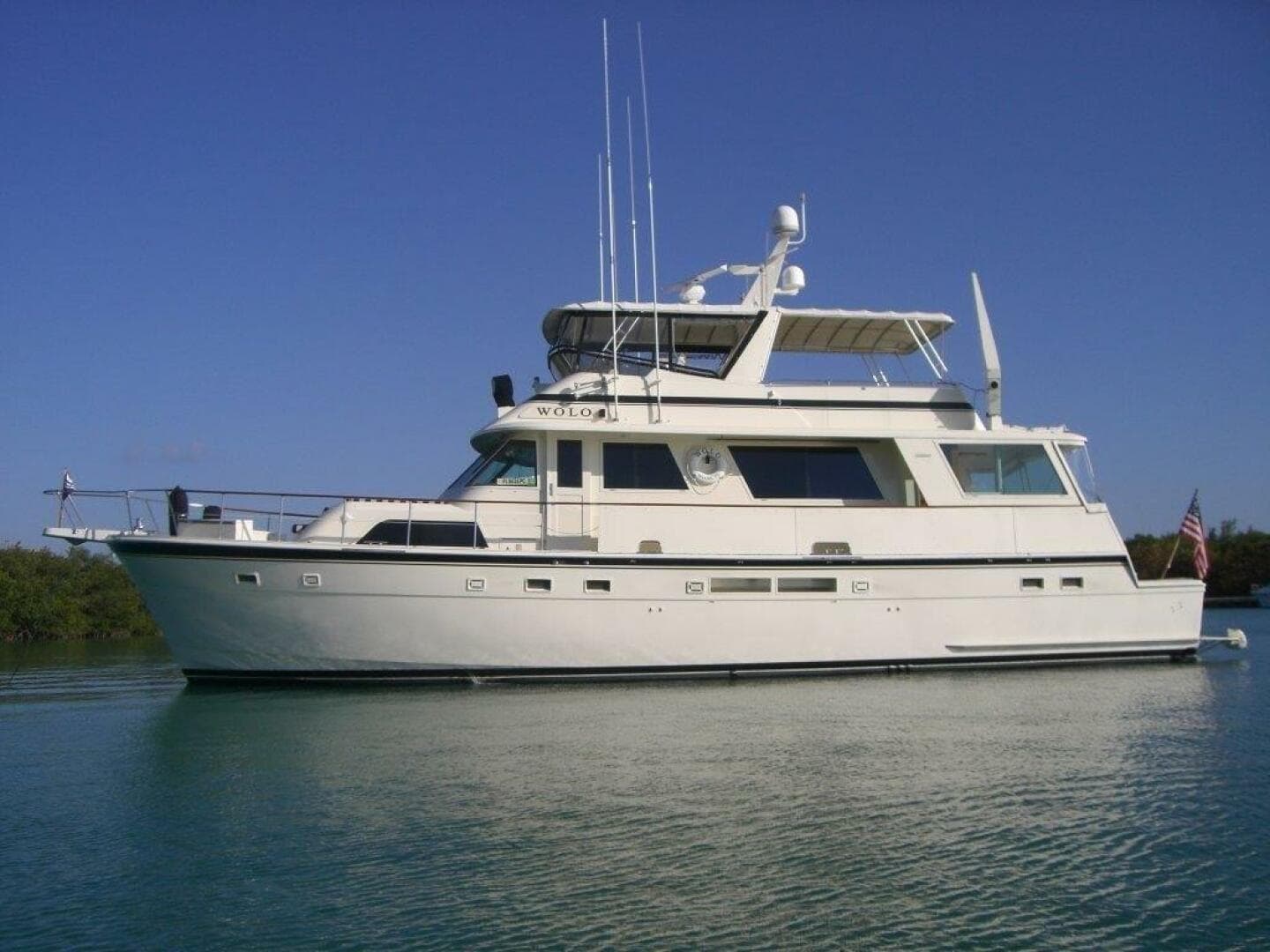 WOLO — 1986 · 63' · 3 Cabins · Pre-Owned
