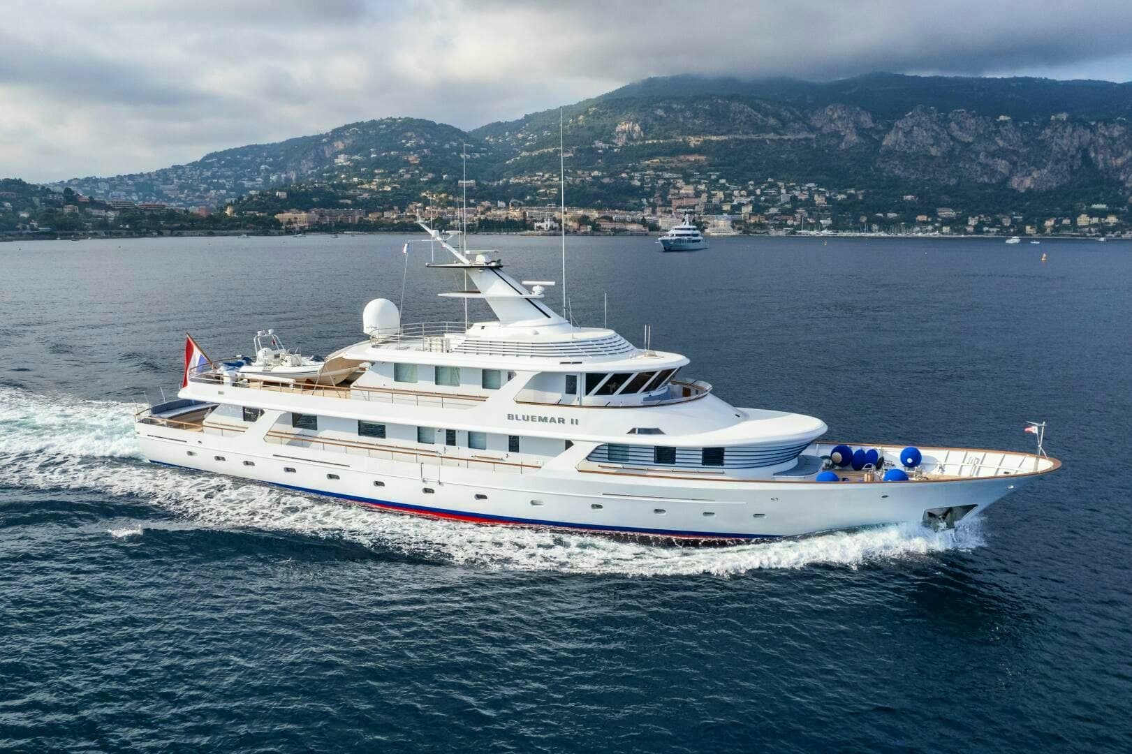 BLUEMAR II — 1978 · 126' · 4 Cabins · Pre-Owned