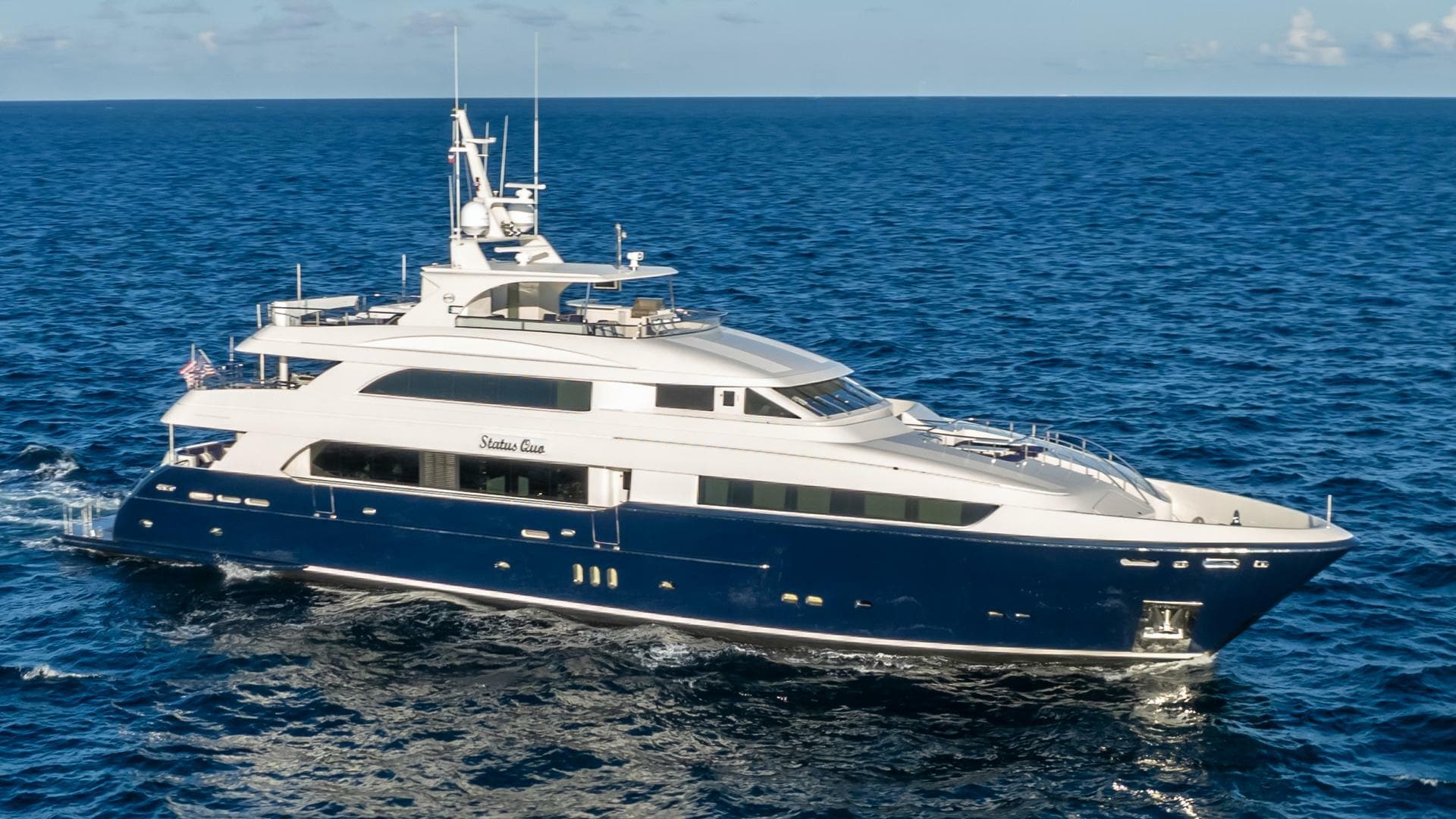 STATUS QUO — 2009 · 135' · 6 Cabins · Pre-Owned