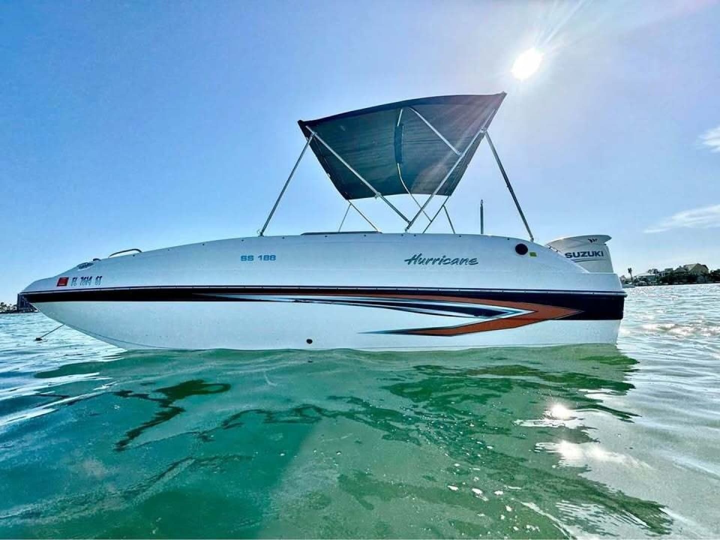 2021 Hurricane SunDeck Sport 188-OB — 2021 · 18' · Pre-Owned