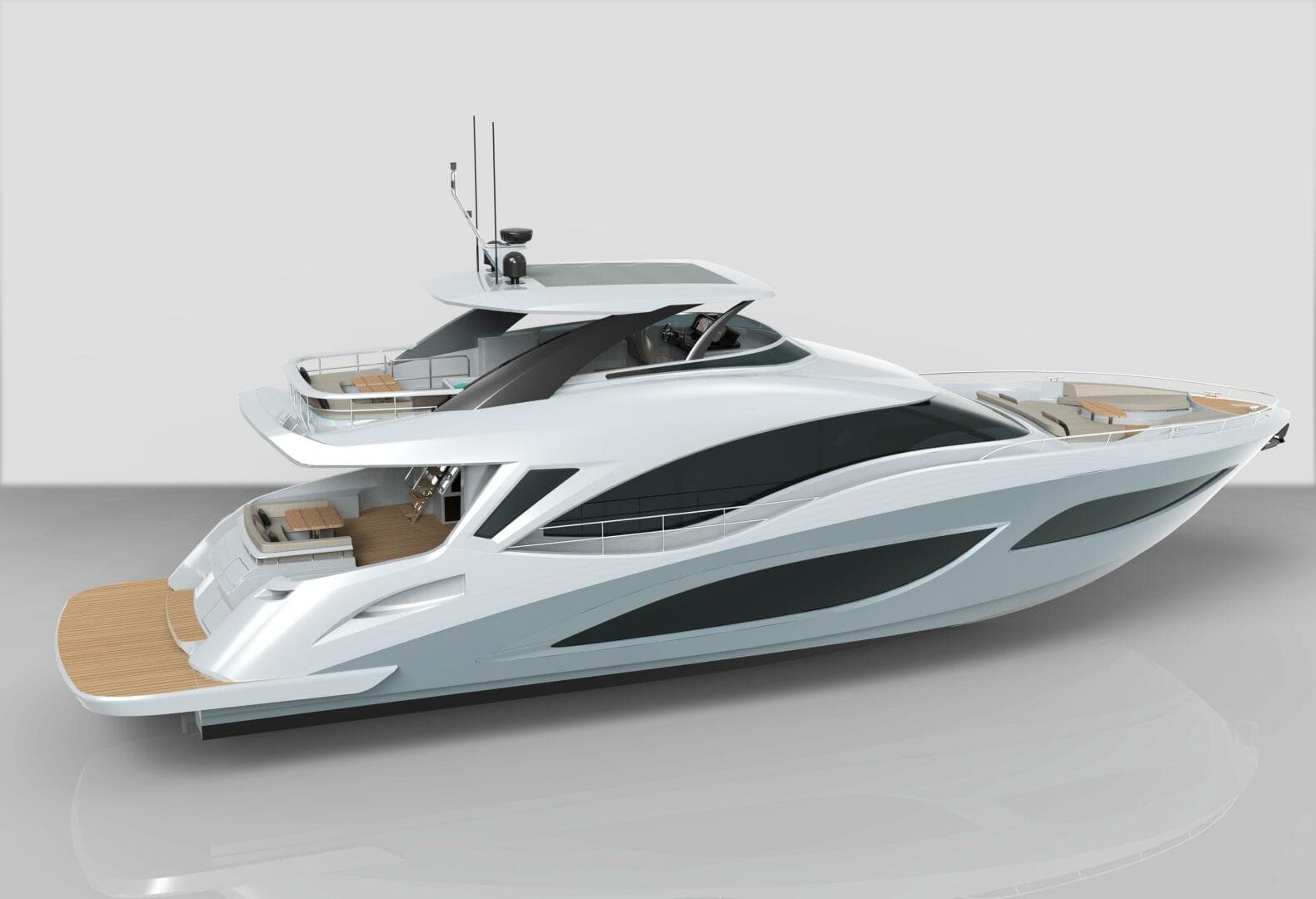 2027 Aquitalia Yachts Flybridge — 2027 · 78' · 4 Cabins · New