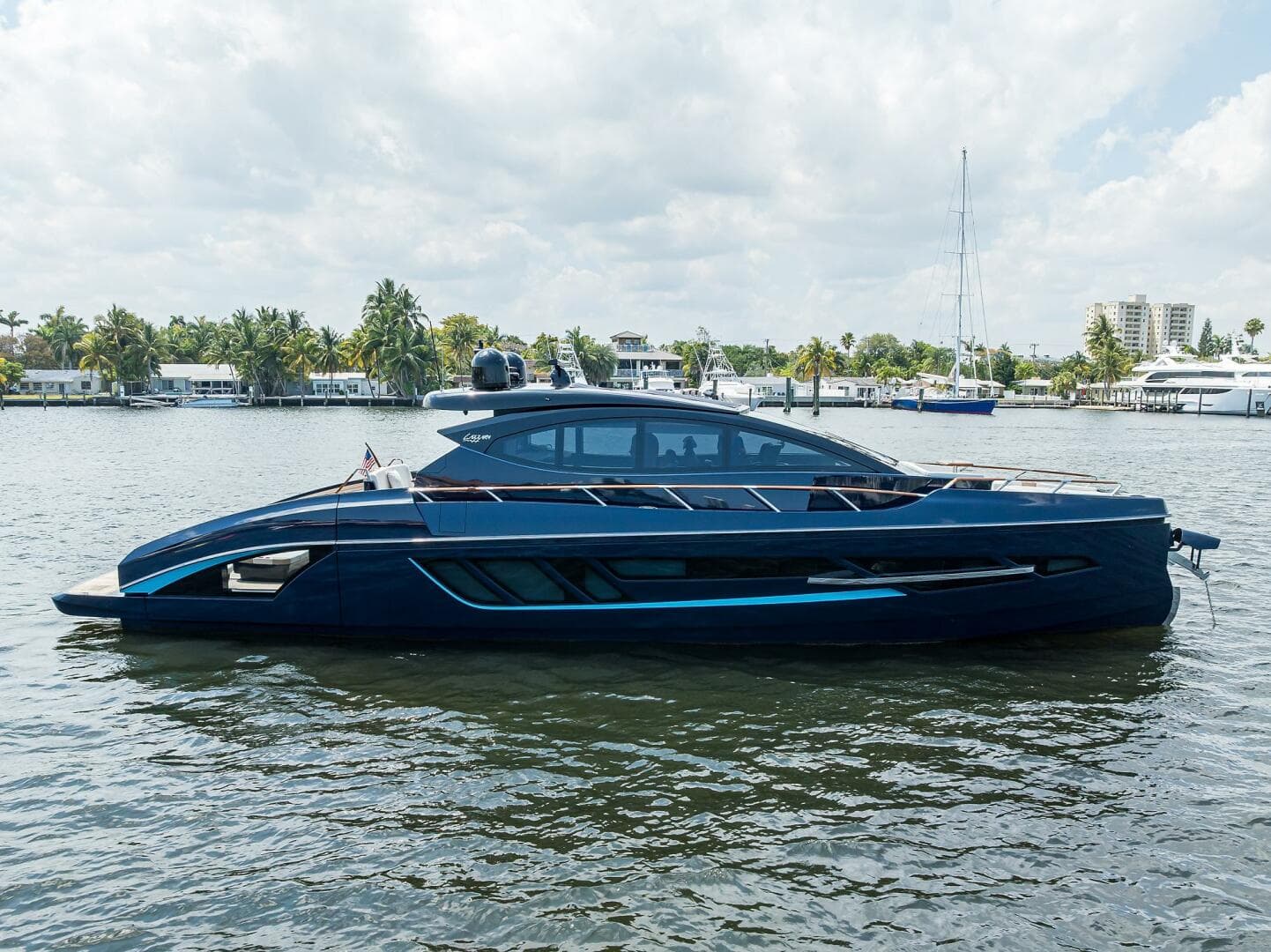LAZZARA LSX 67 — 2023 · 67' · 4 Cabins · Pre-Owned