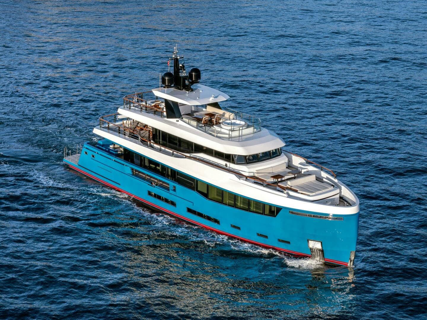 MERELEY I — 2024 · 113' · 5 Cabins · Pre-Owned