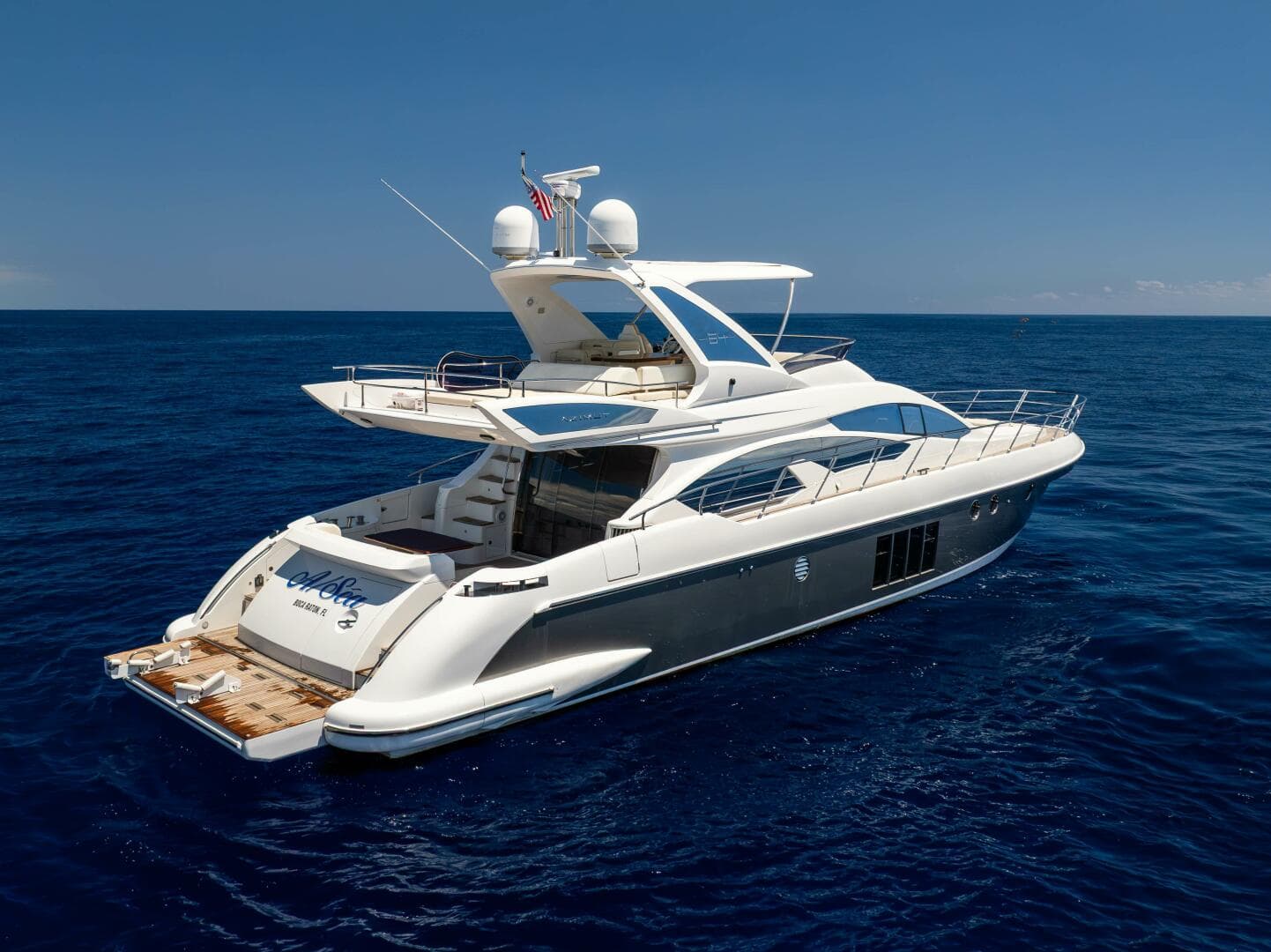 A/Sea — 2015 · 64' · 3 Cabins · Pre-Owned