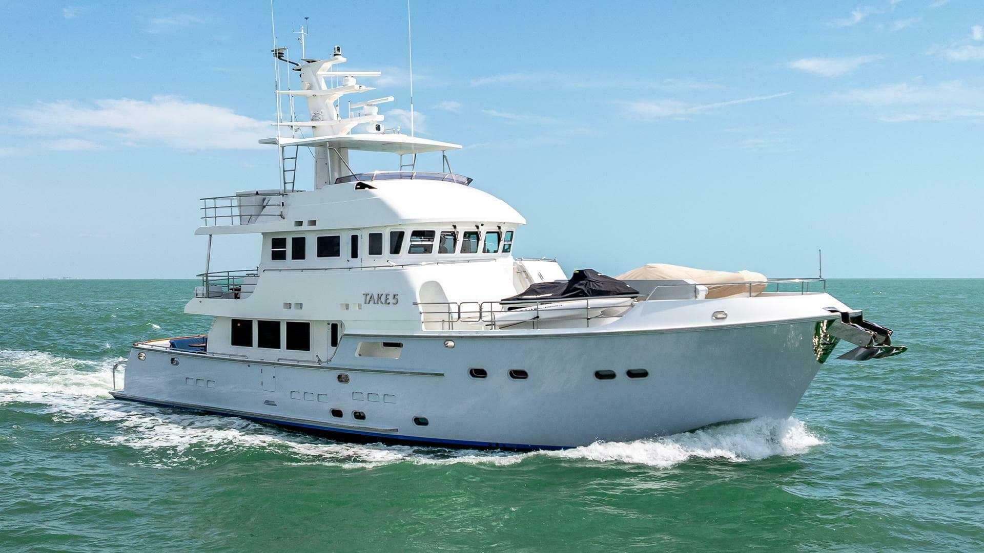 Take 5 — 2009 · 78' · 4 Cabins · Pre-Owned