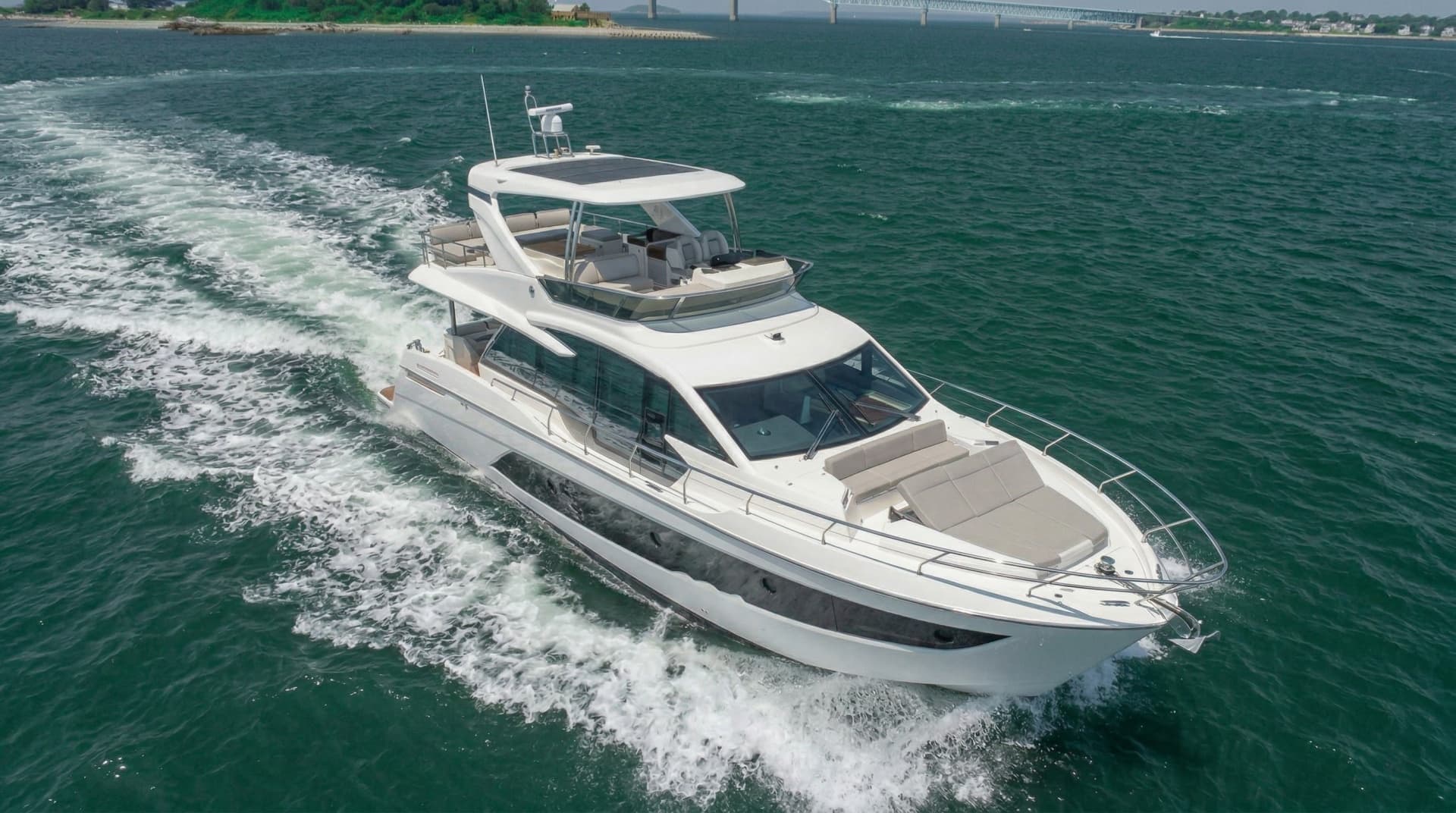 2023 Absolute 62 Fly — 2023 · 61' · 4 Cabins · Pre-Owned