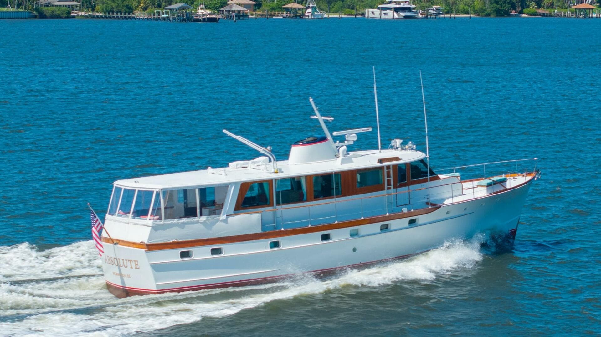 ABSOLUTE — 1970 · 62' · 2 Cabins · Pre-Owned