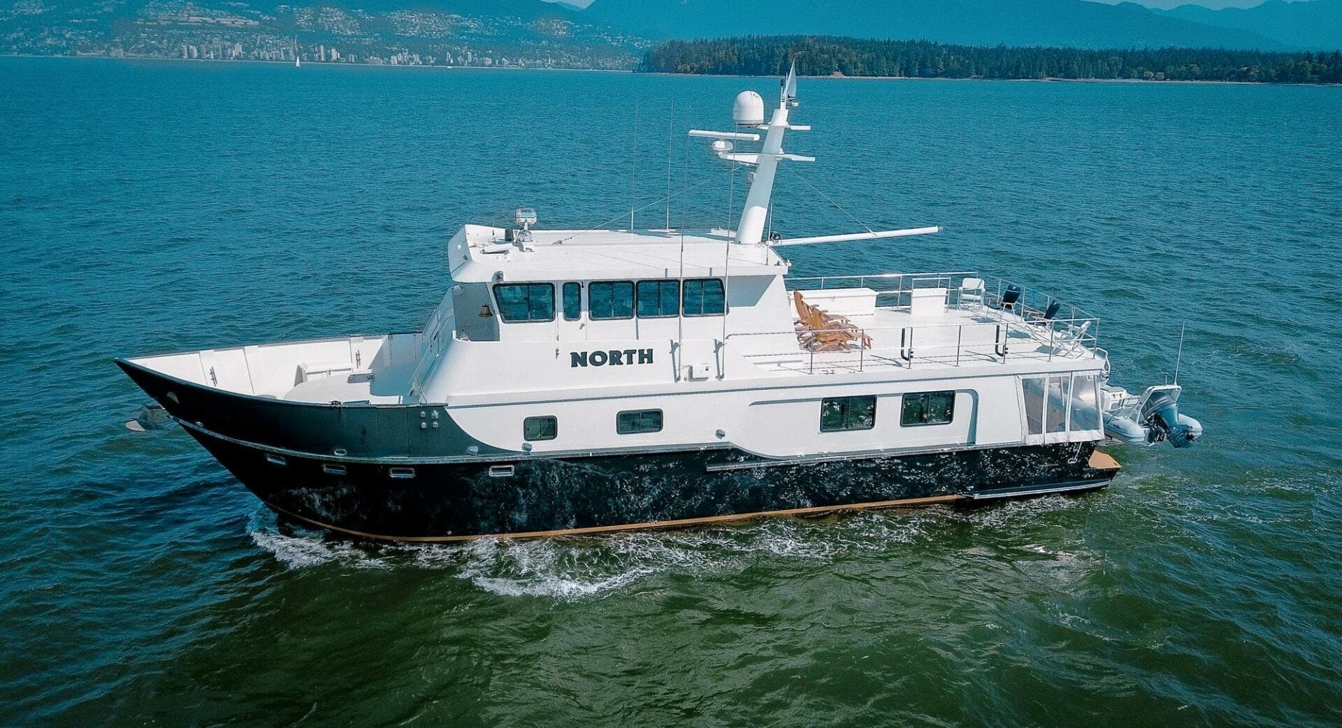2002 Trawler Custom Aluminum — 2002 · 71' · 2 Cabins · Pre-Owned