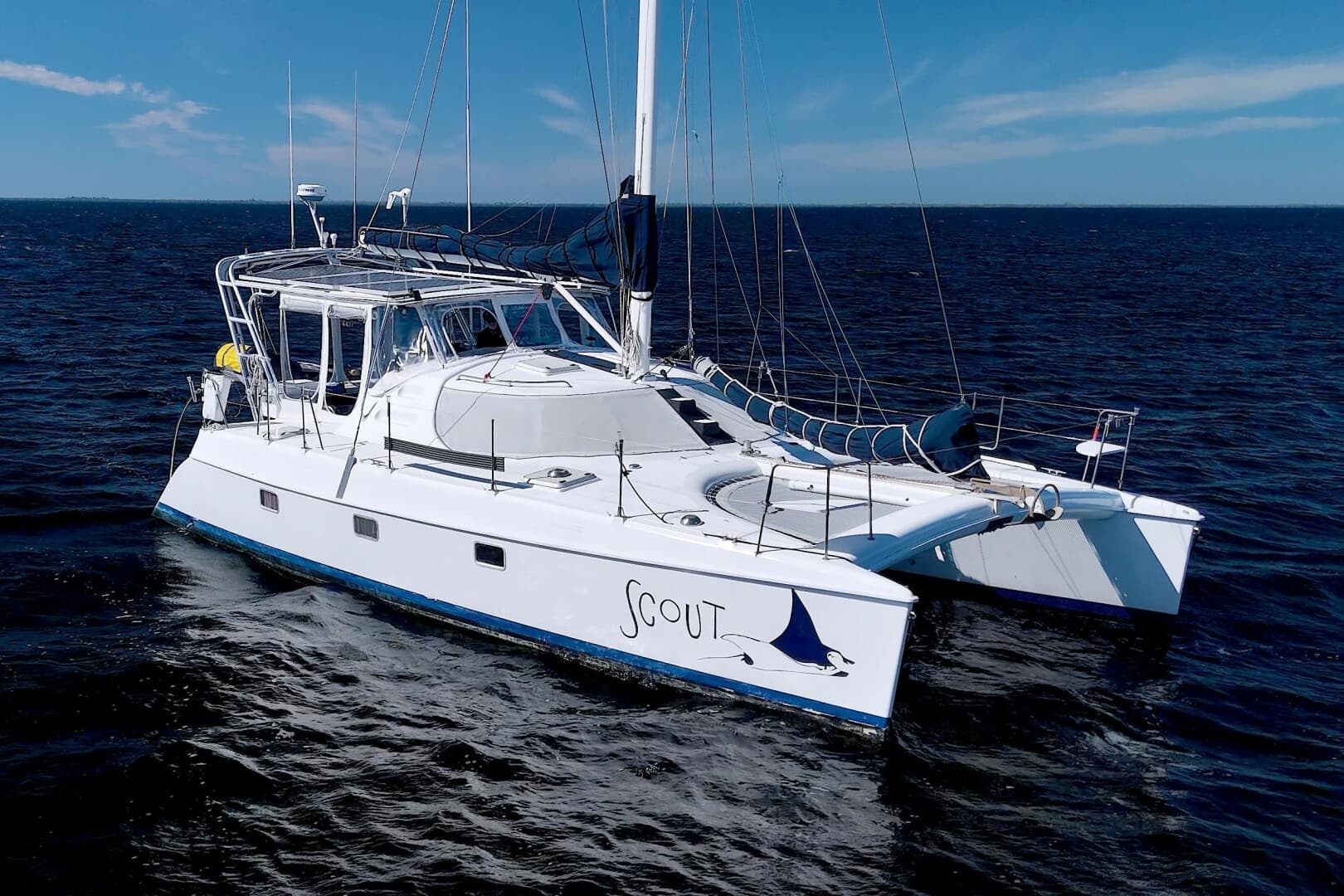 Scout — 1996 · 39' · 3 Cabins · Pre-Owned