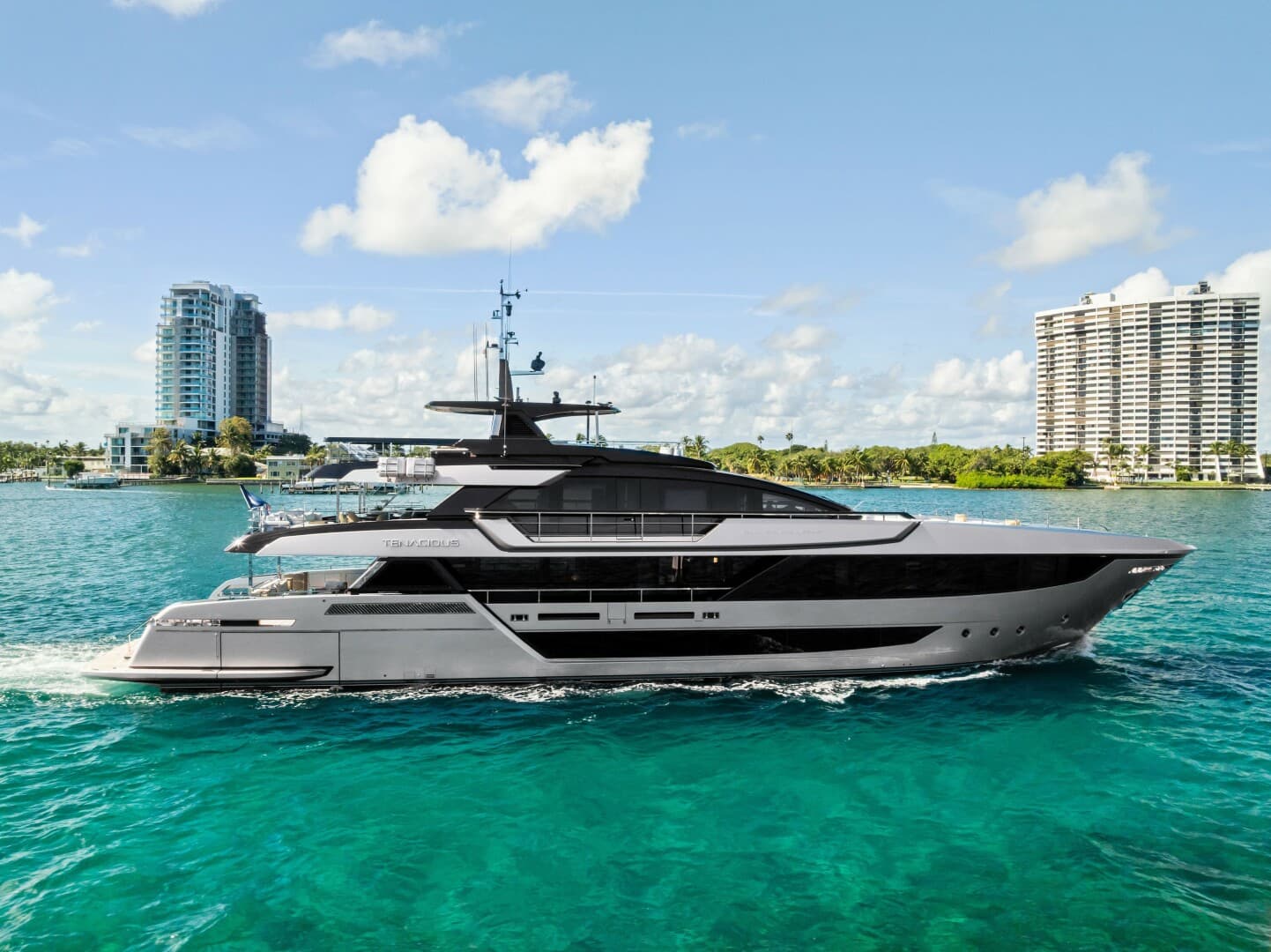Tenacious — 2025 · 130' · 5 Cabins · Pre-Owned