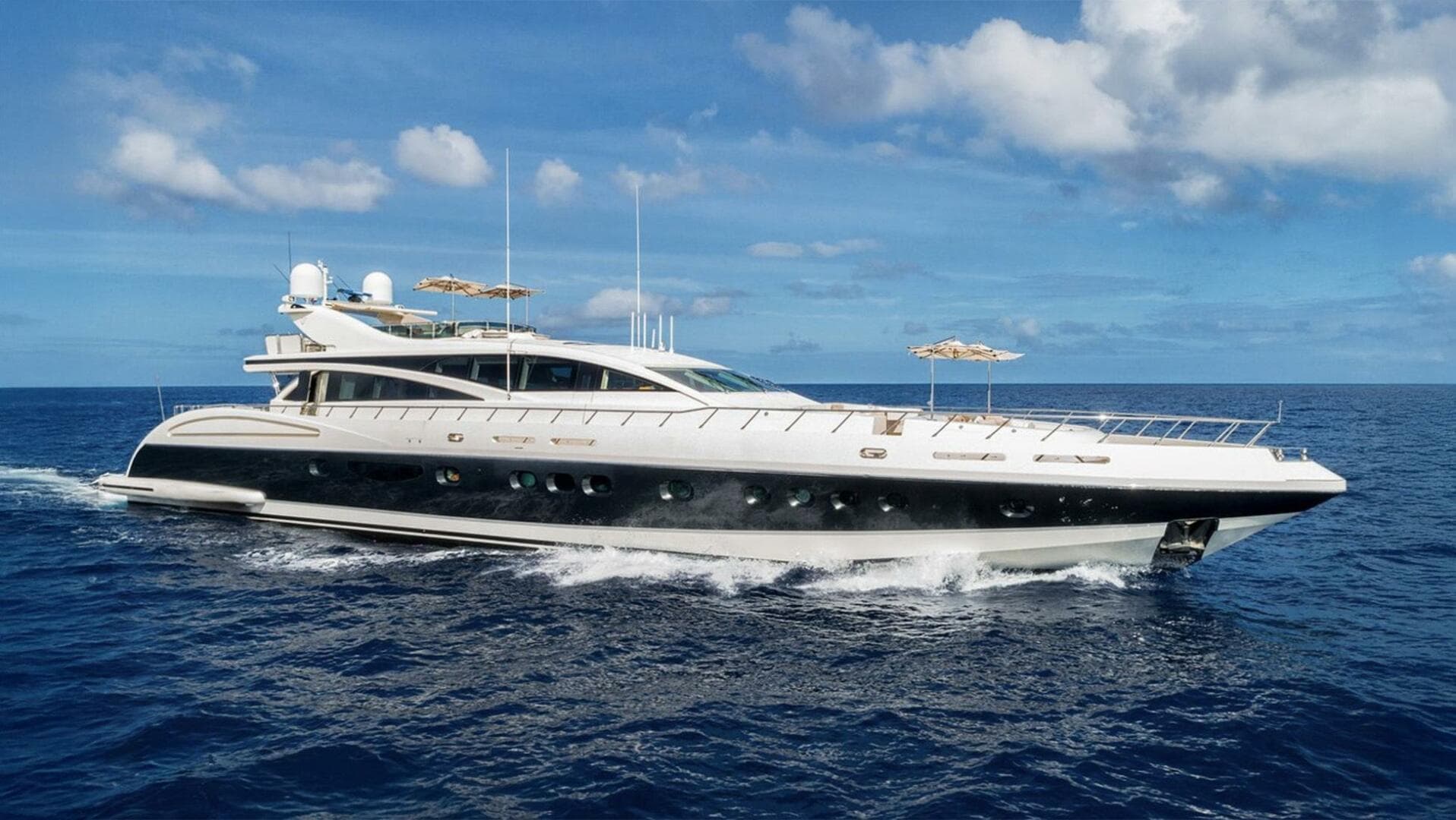 ANTELOPE IV — 2012 · 141' · 5 Cabins · Pre-Owned
