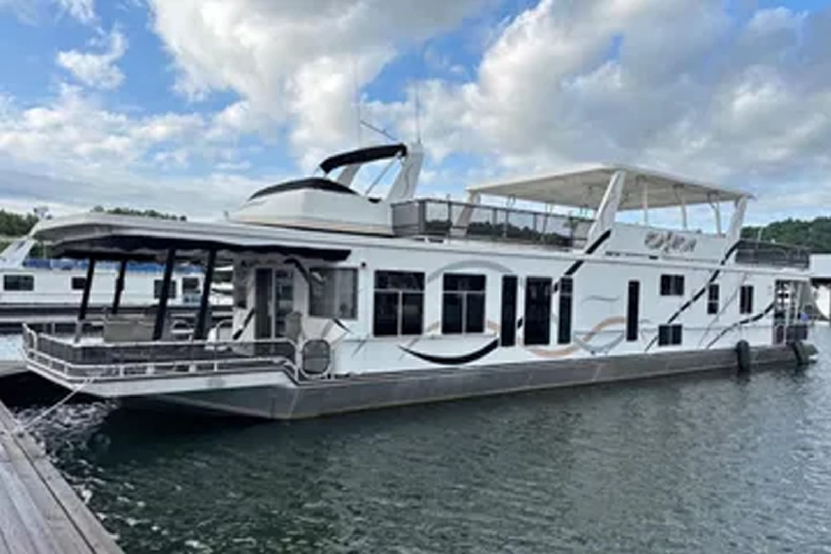 2001 Sharpe 80x18 — 2001 · 80' · 4 Cabins · Pre-Owned