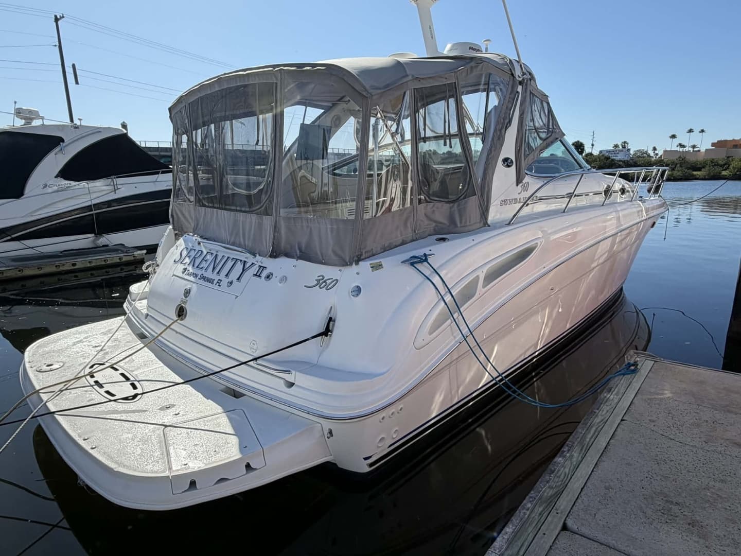 Serenity II — 2002 · 36' · 1 Cabin · Pre-Owned