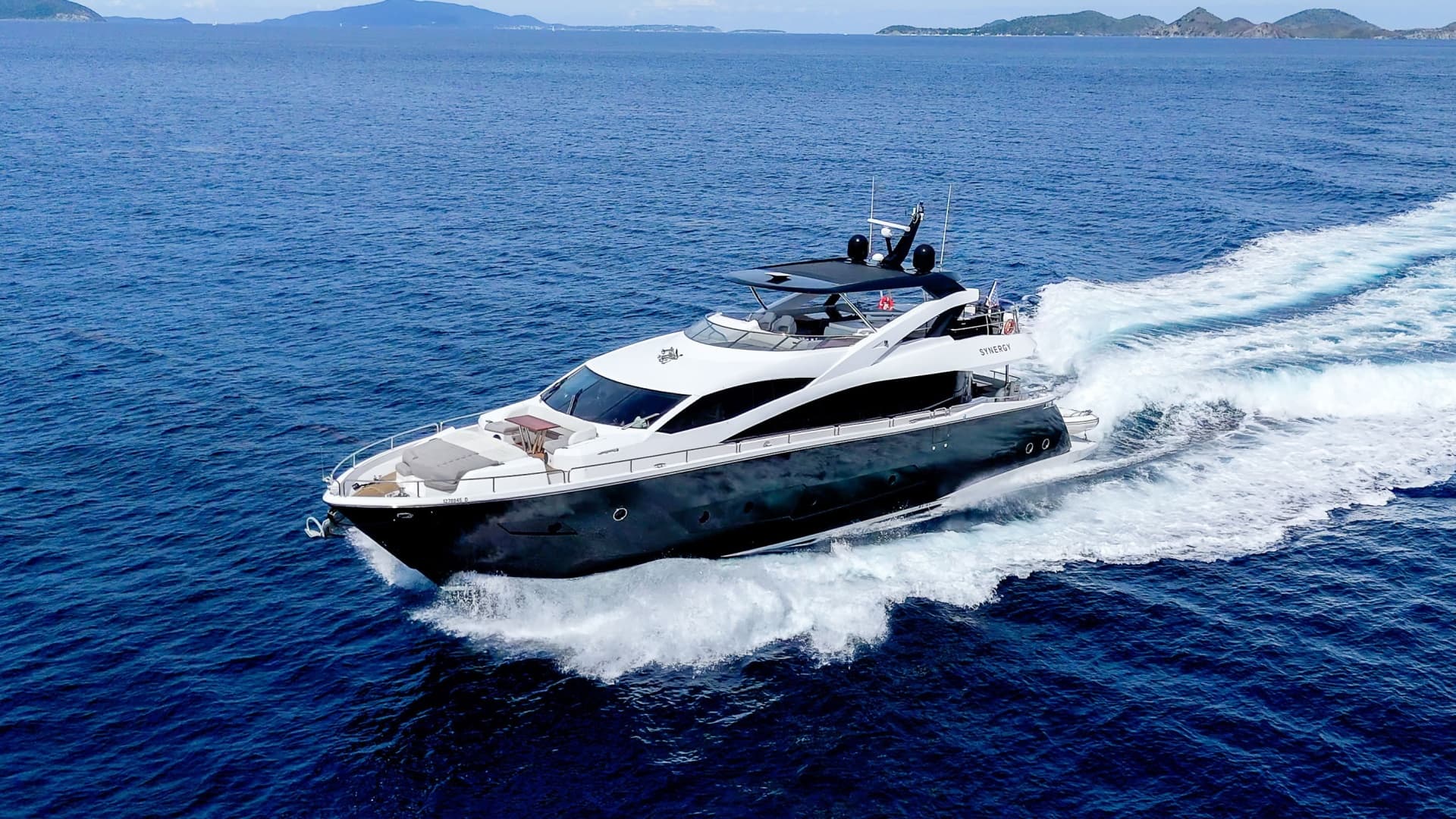 Synergy — 2017 · 86' · 4 Cabins · Pre-Owned