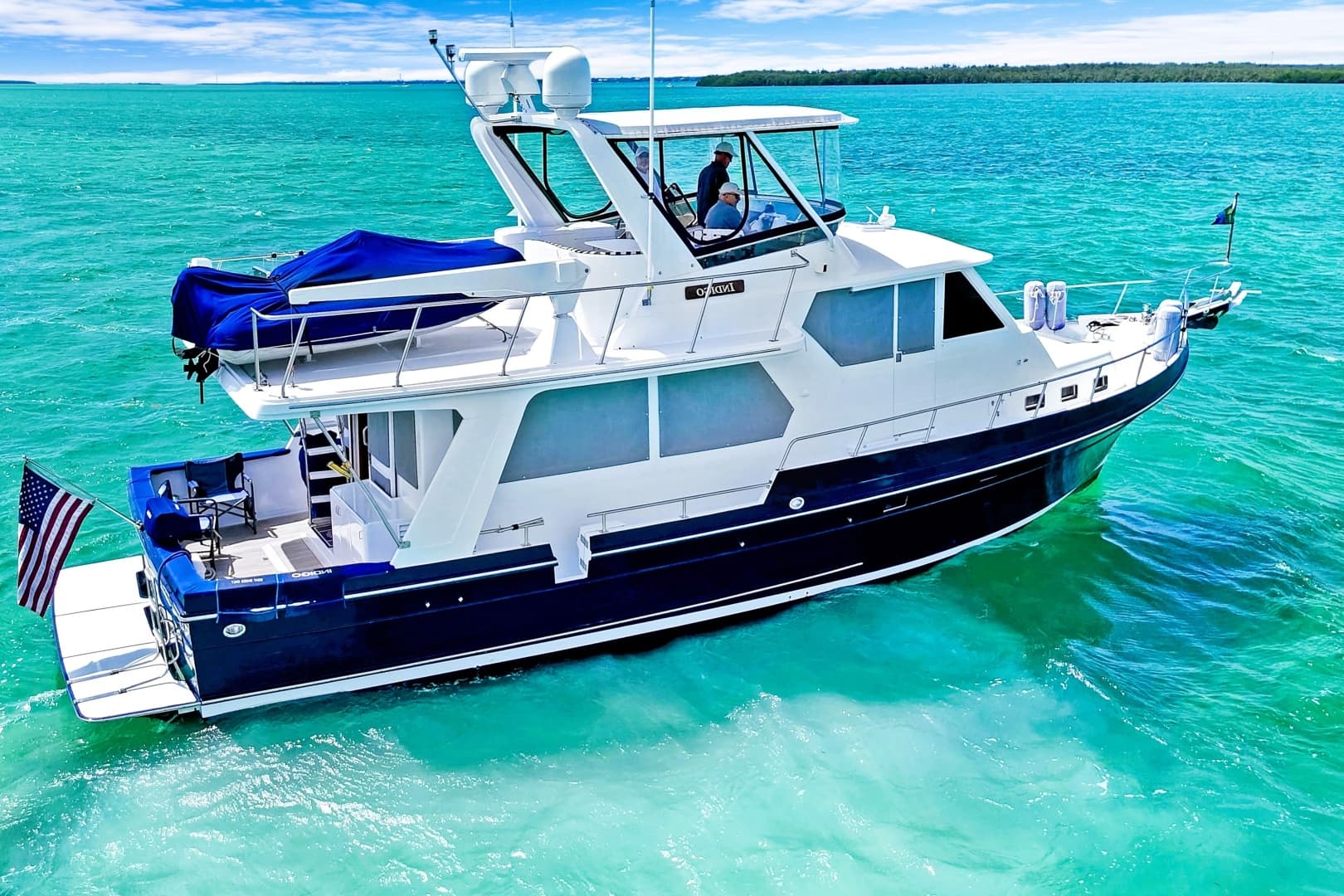 INDIGO — 1999 · 48' · 2 Cabins · Pre-Owned