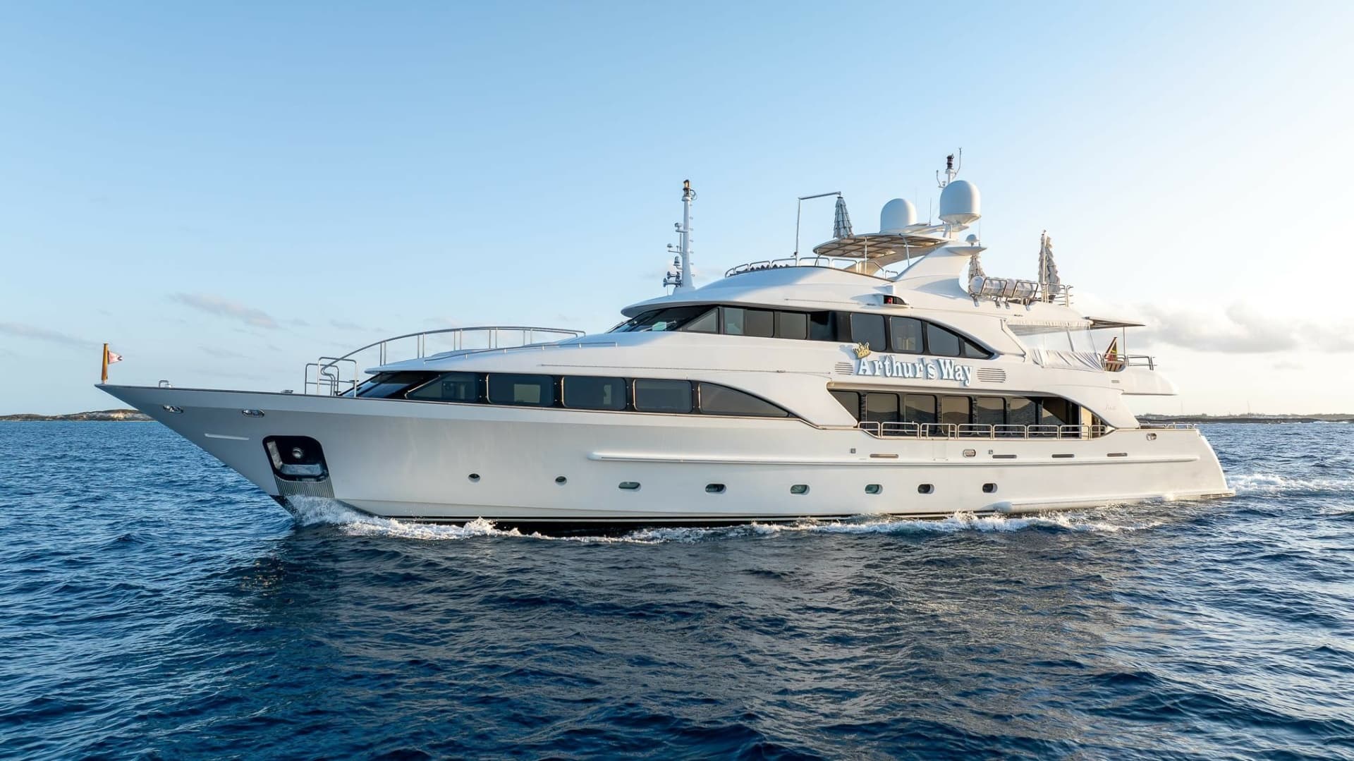 ARTHUR'S WAY — 2008 · 121' · 5 Cabins · Pre-Owned