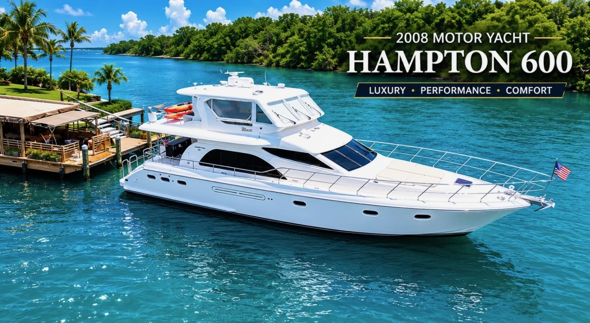 2008 Hampton — 2008 · 60' · Pre-Owned