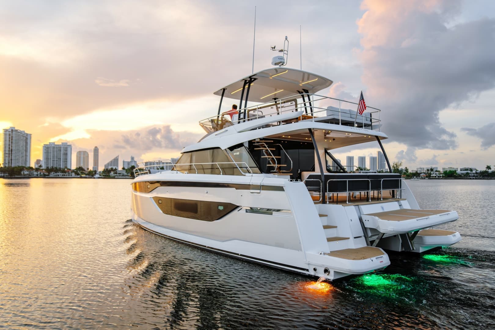 2025 Prestige M48 — 2025 · 48' · 3 Cabins · Pre-Owned