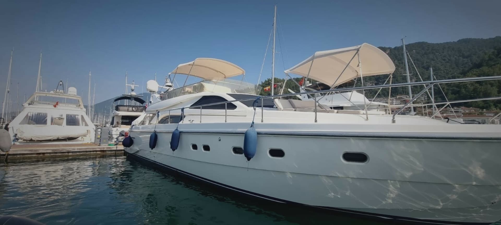 2001 Ferretti Yachts — 2001 · 57' · Pre-Owned