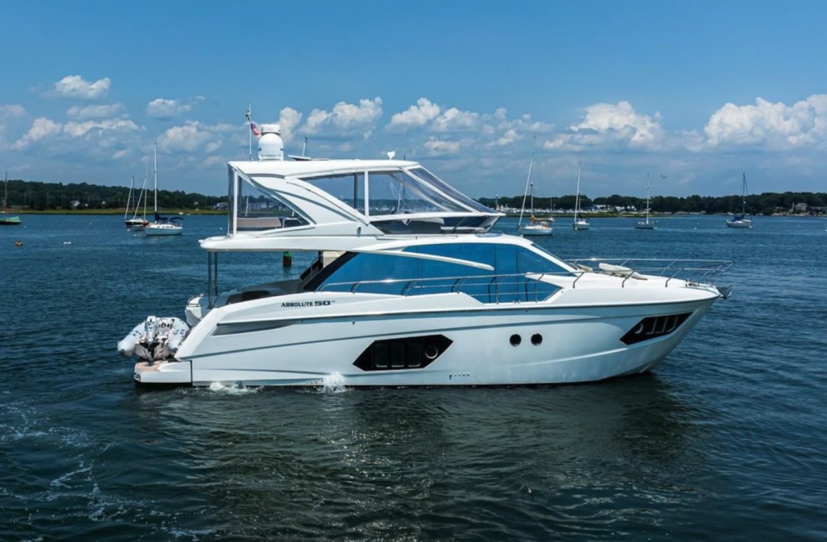 2017 Absolute 50 FLY — 2017 · 49' · 3 Cabins · Pre-Owned