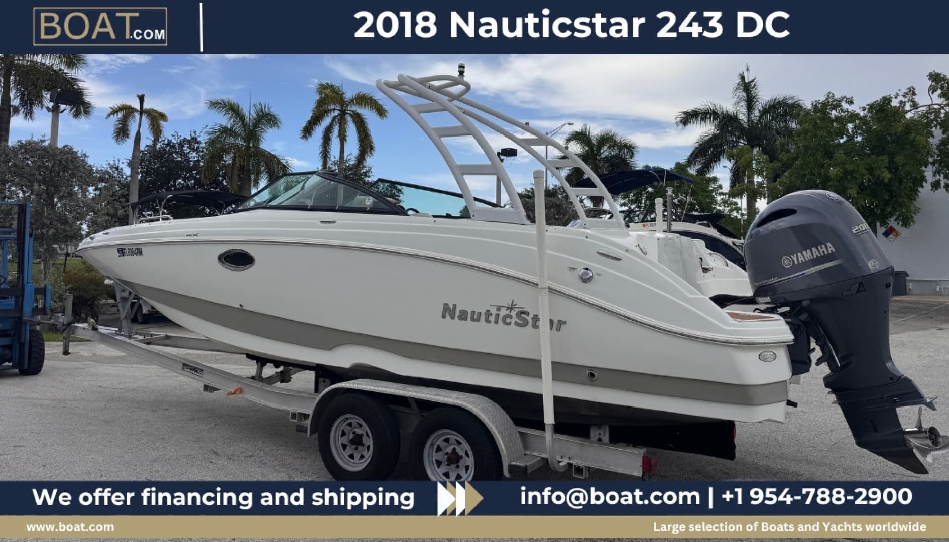 2018 NauticStar 243 DC — 2018 · 24' · Pre-Owned