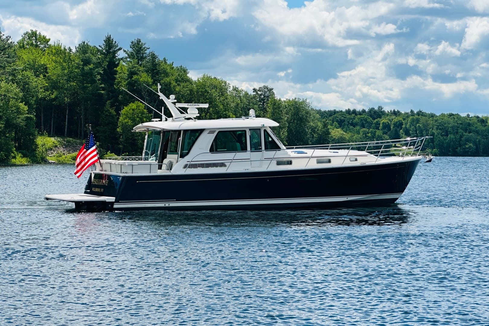 Peregrine — 2025 · 52' · 2 Cabins · Pre-Owned