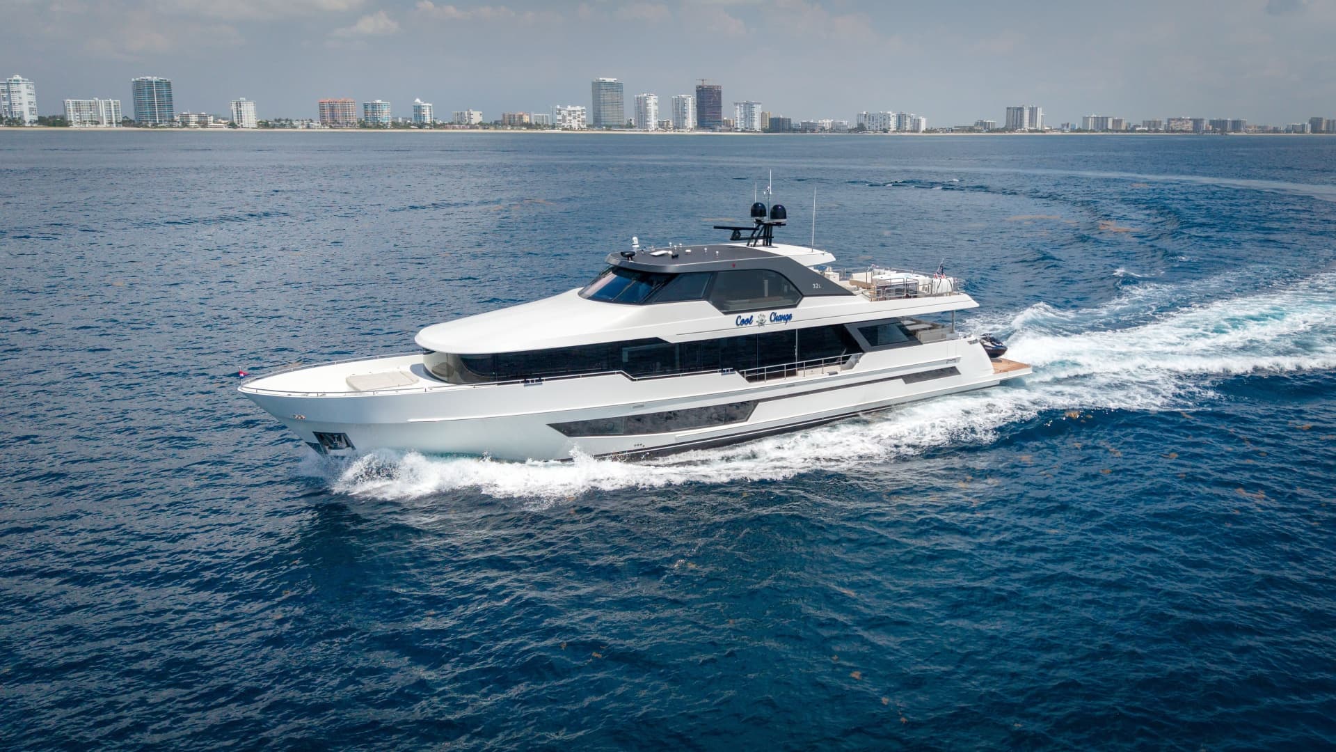 Cool Change — 2025 · 106' · 5 Cabins · Pre-Owned