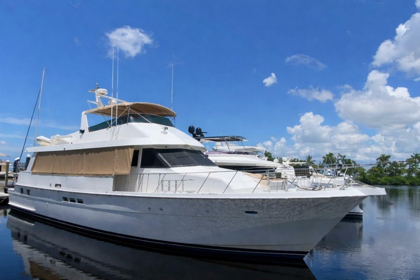 1991 Hatteras 70 Cockpit Motor Yacht — 1991 · 75' · Pre-Owned