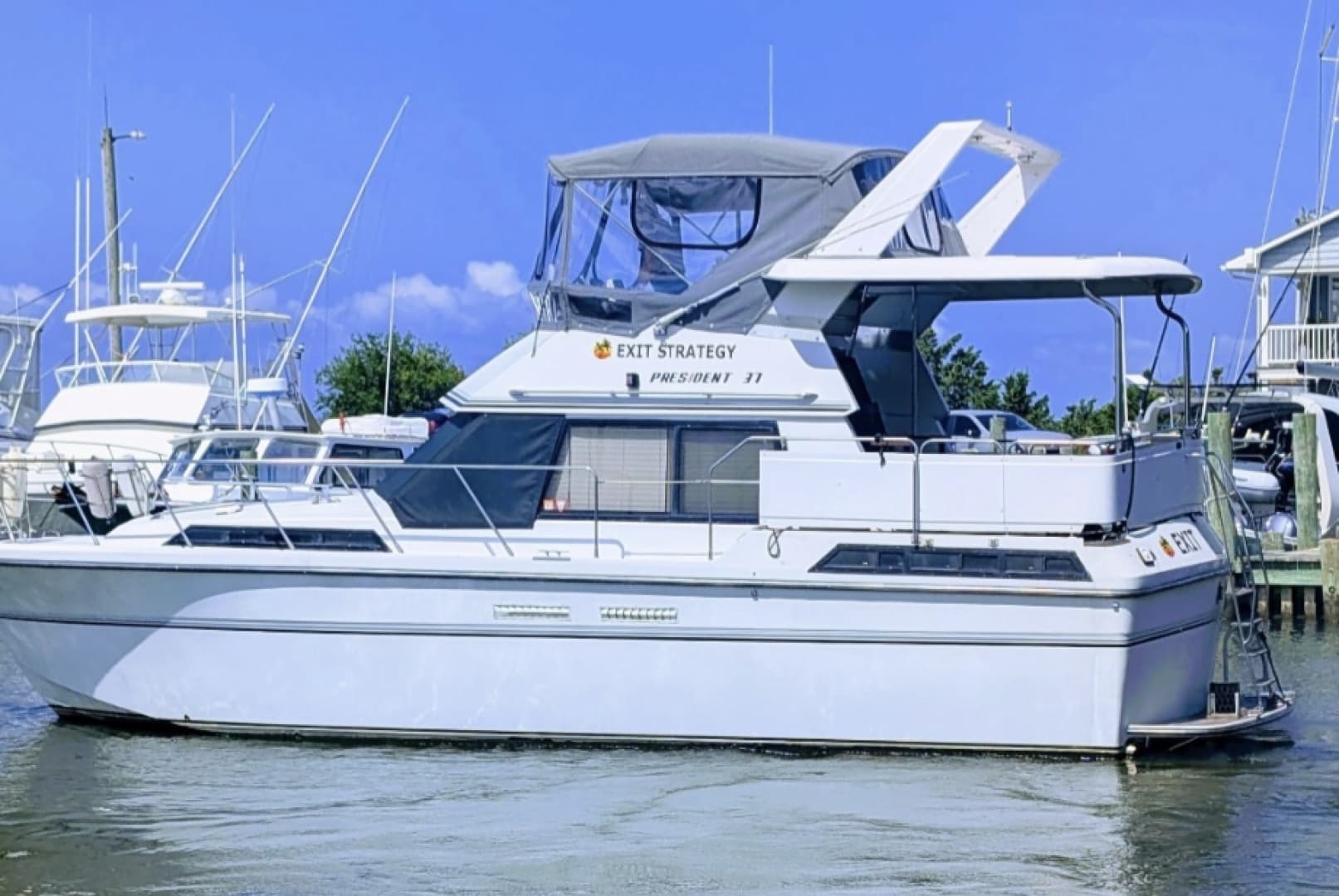 Exit Strategy — 1988 · 36' · 2 Cabins · Pre-Owned