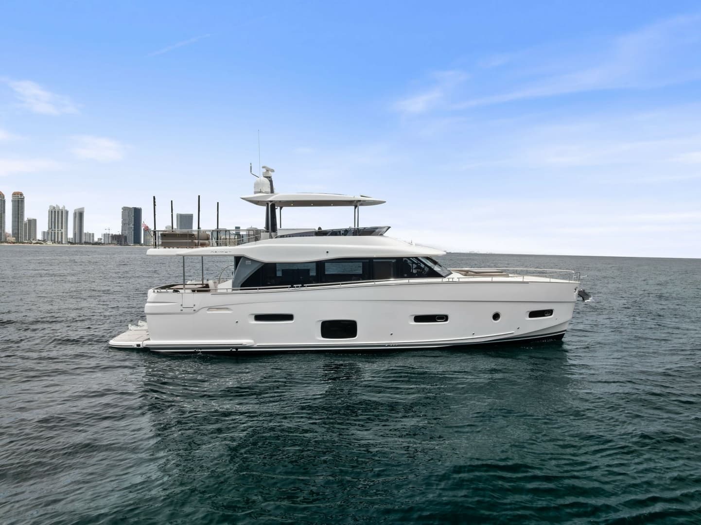 BACKSTAGE — 2021 · 66' · 4 Cabins · Pre-Owned