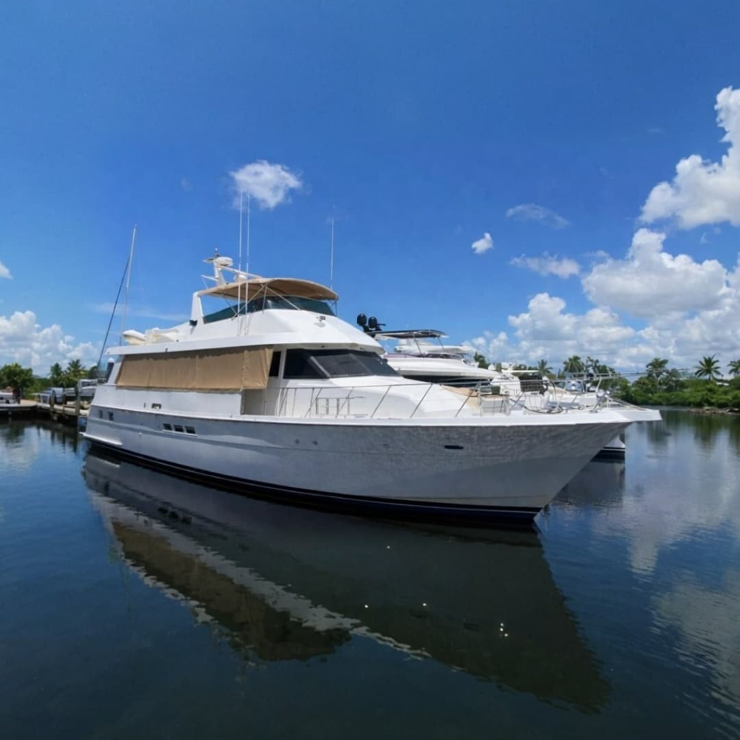 1991 Hatteras 70 Cockpit Motor Yacht — 1991 · 75' · Pre-Owned