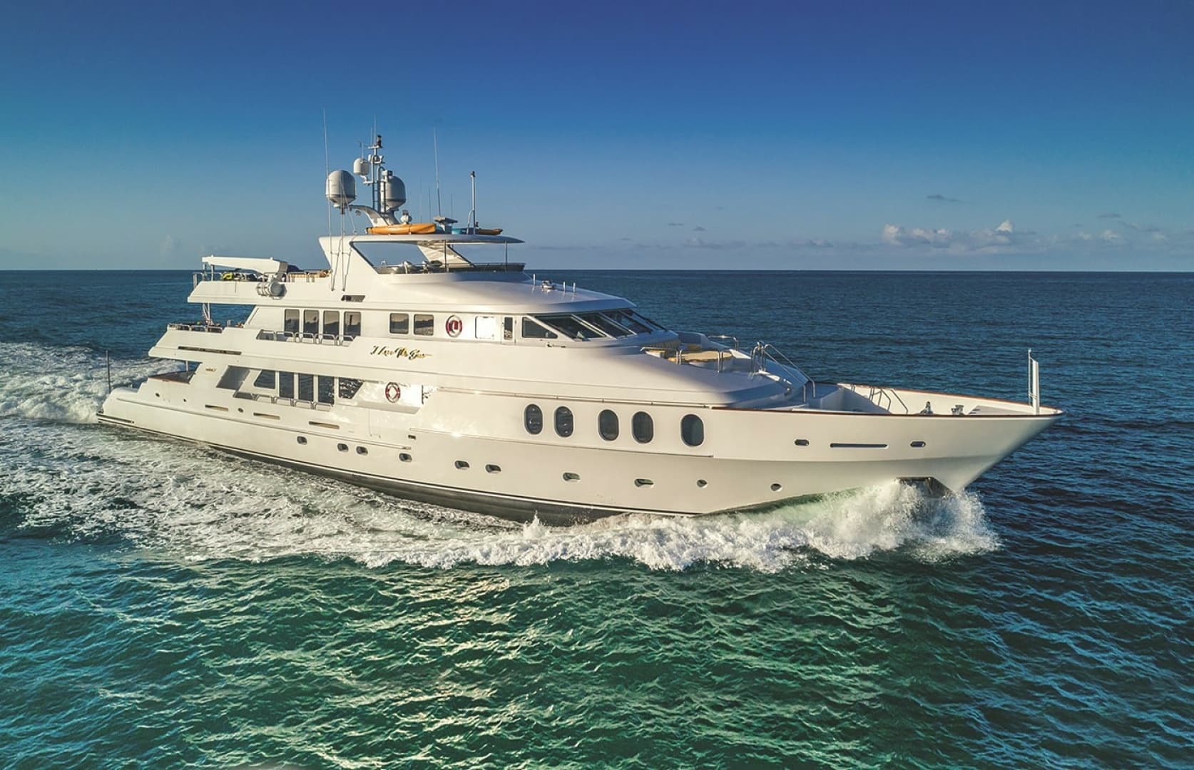 I LOVE THIS BOAT — 2002 · 145' · 5 Cabins · Pre-Owned