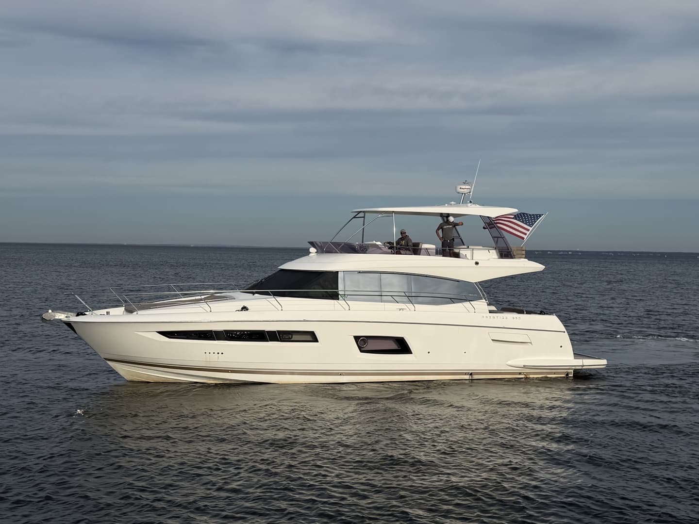 2015 Prestige 55 Fly — 2015 · 58' · 3 Cabins · Pre-Owned