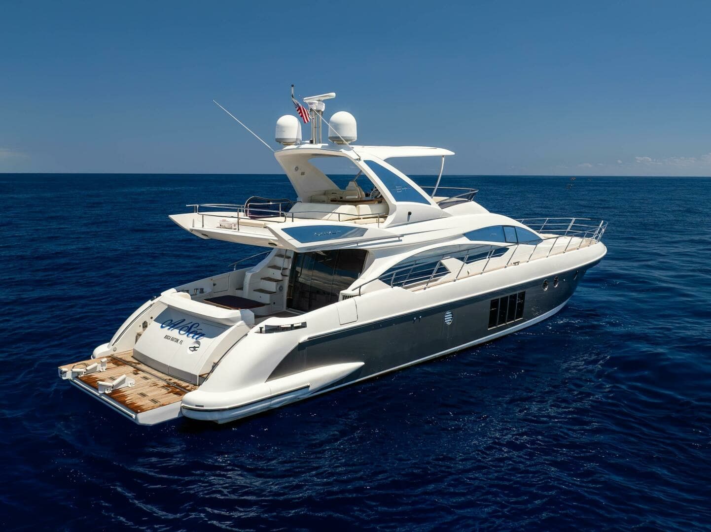 A/Sea — 2015 · 64' · 3 Cabins · Pre-Owned