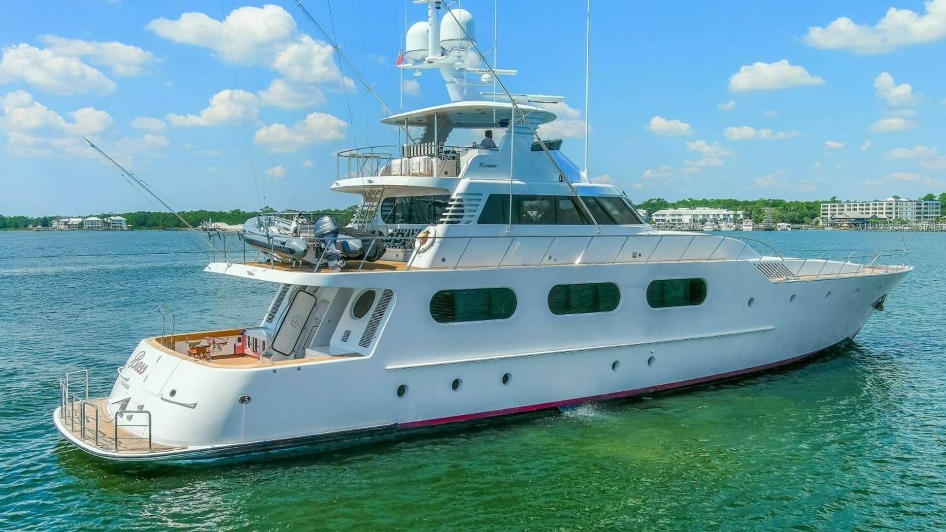 Boss — 1989 · 116' · 7 Cabins · Pre-Owned