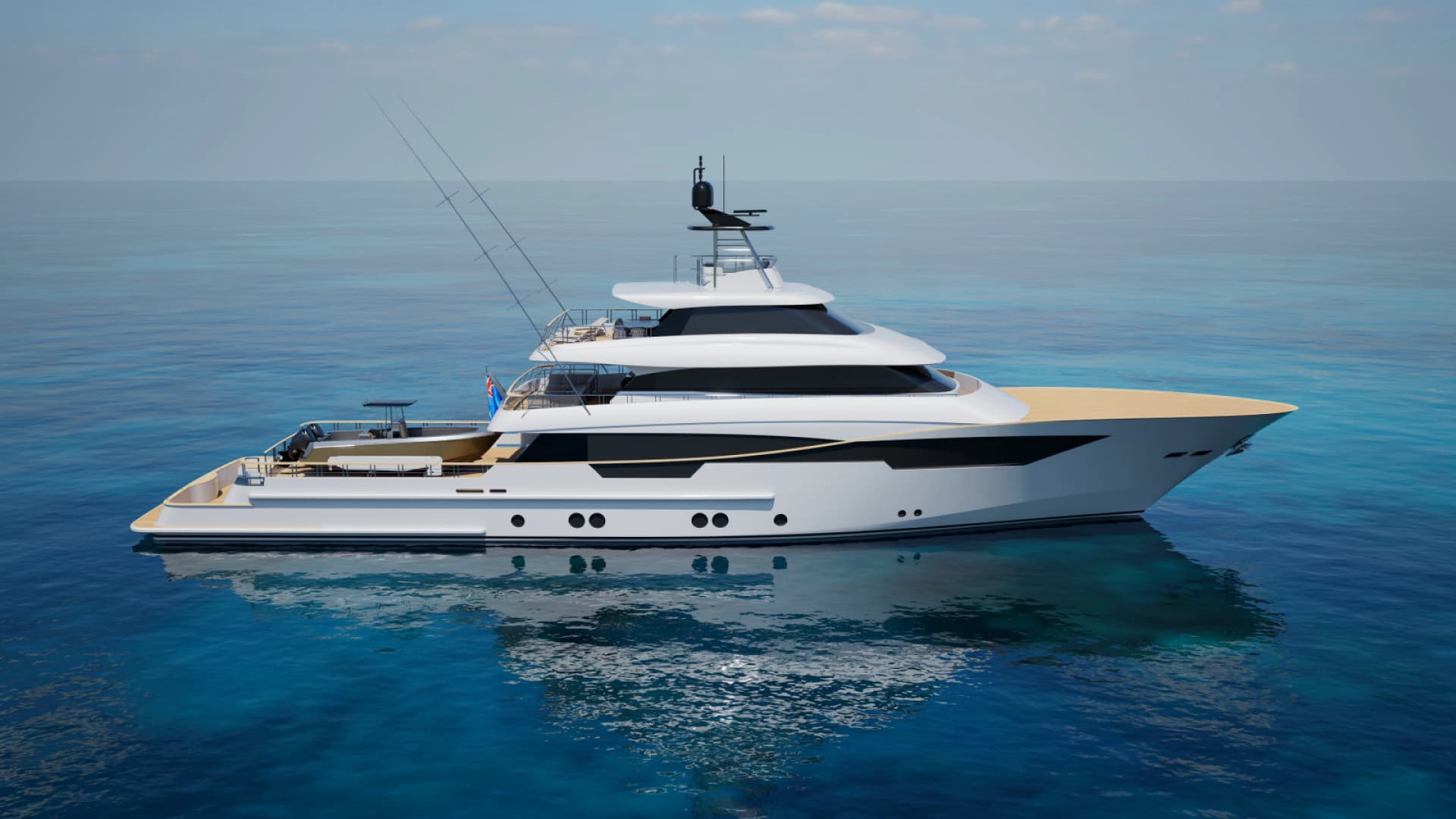 PROJECT FREEDOM — 2028 · 143' · 5 Cabins · New