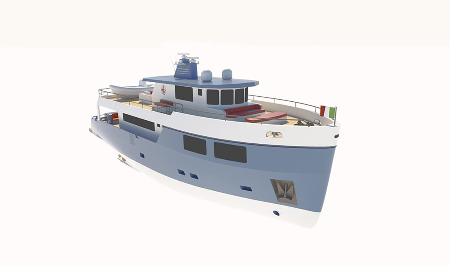 AUDACE 80 ICE — 2026 · 83.96' · 5 Cabins · Pre-Owned
