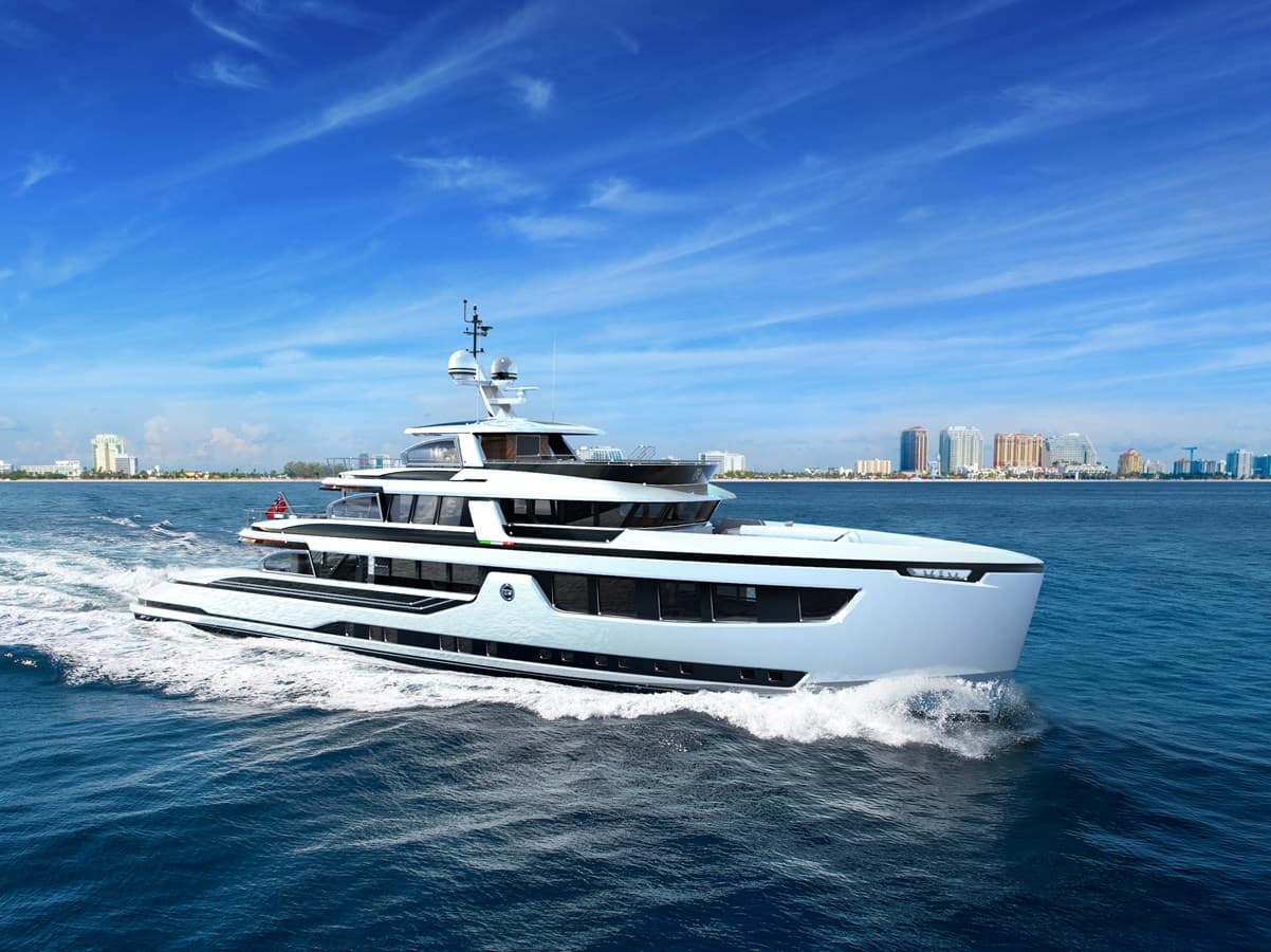 DYNAMIQ GLOBAL 450 — 2026 · 149.28' · 5 Cabins · Pre-Owned