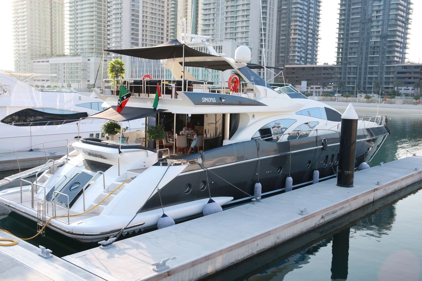 SIMONA — 2003 · 98' · 3 Cabins · Pre-Owned