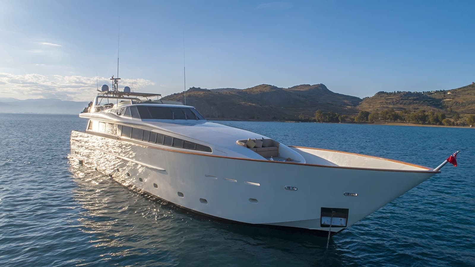 AQUILA — 2003 · 121.39' · 5 Cabins · Pre-Owned