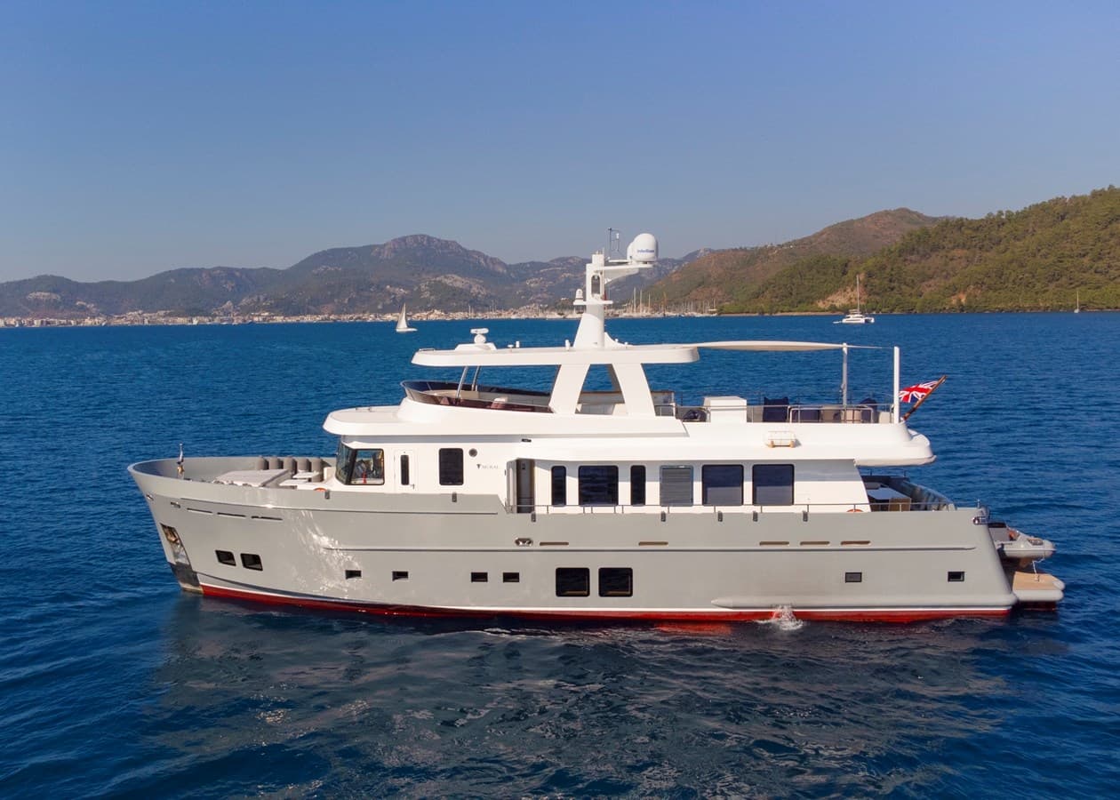 85' SEMI DISPLACEMENT TRAWLER — 2022 · 84.32' · 4 Cabins · Pre-Owned