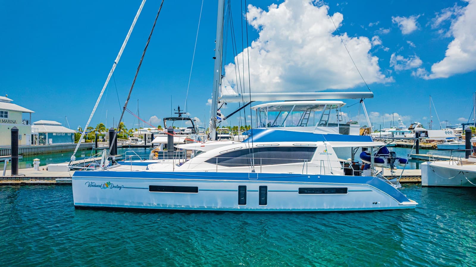 WINDWARD DESTINY — 2018 · 57.97' · 3 Cabins · Pre-Owned
