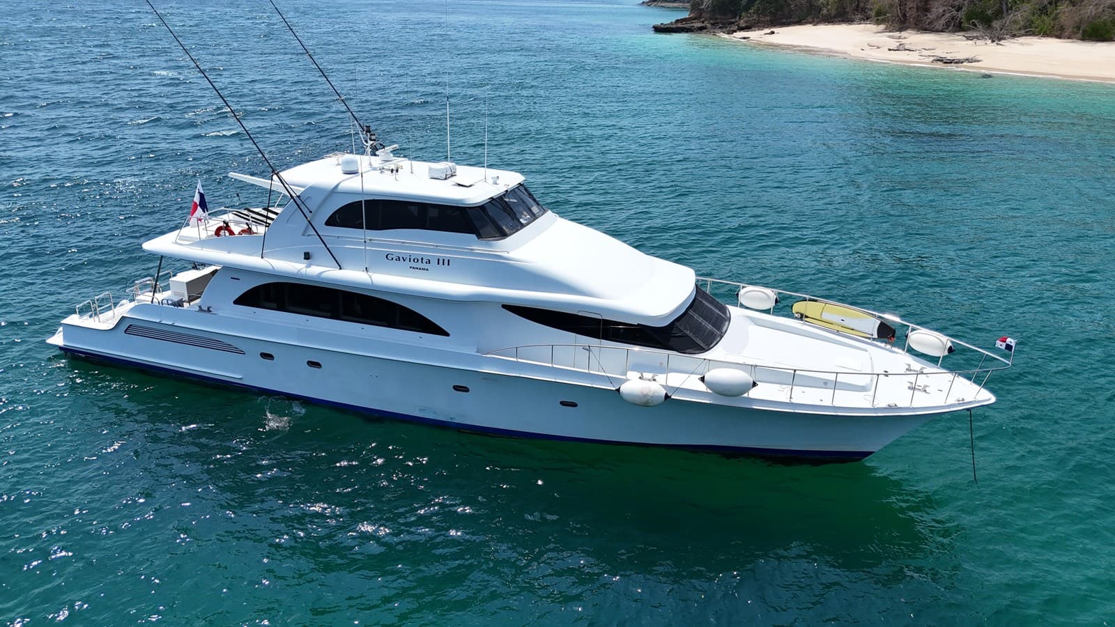 GAVIOTA III — 2000 · 92.39' · 6 Cabins · Pre-Owned