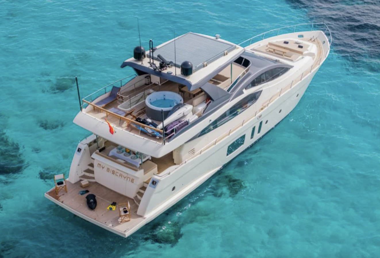 BISCAYNE — 2008 · 75.98' · 4 Cabins · Pre-Owned